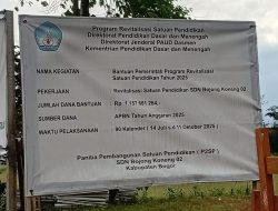 Miriss, Revitalisasi Sekolah ( kementerian) Di kabupaten Bogor Spesifikasnya Lebih Rendah Dari spesifikasi dinas Kabupaten Bogor