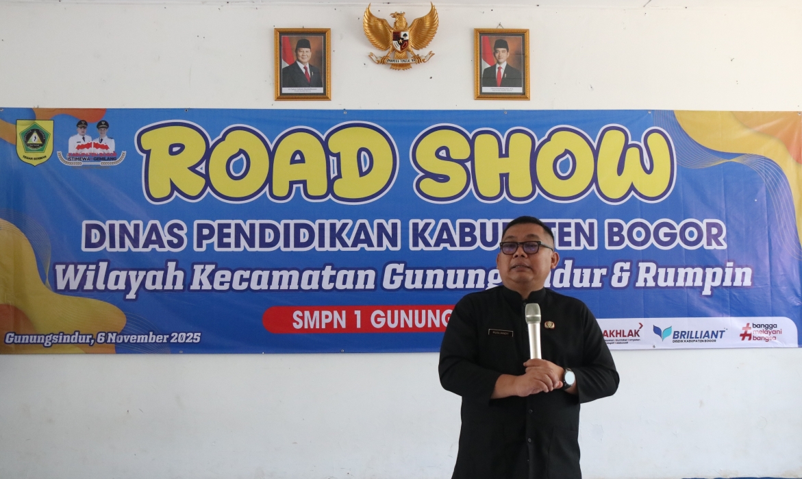 Road Show Kepala Dinas Pendiddkan Dr. Rusliandy, S.STP, M.Si, M,E.