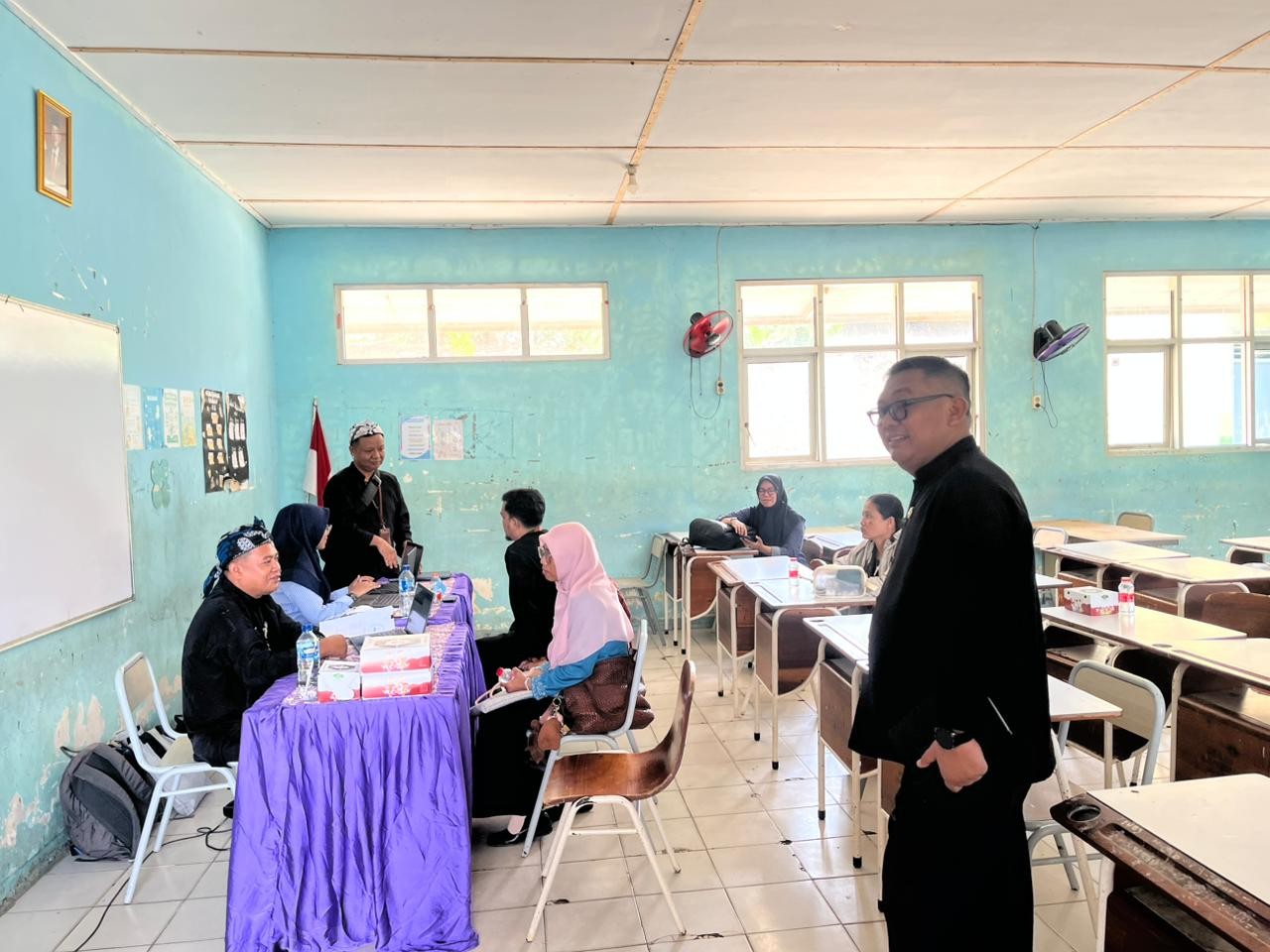 Road Show Kepala Dinas Pendiddkan Dr. Rusliandy, S.STP, M.Si, M,E.