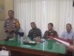 Pisah Sambut KAPOLSEK Ciampea Dari KOMPOL Suminto Kepada KOMPOL Wagiman